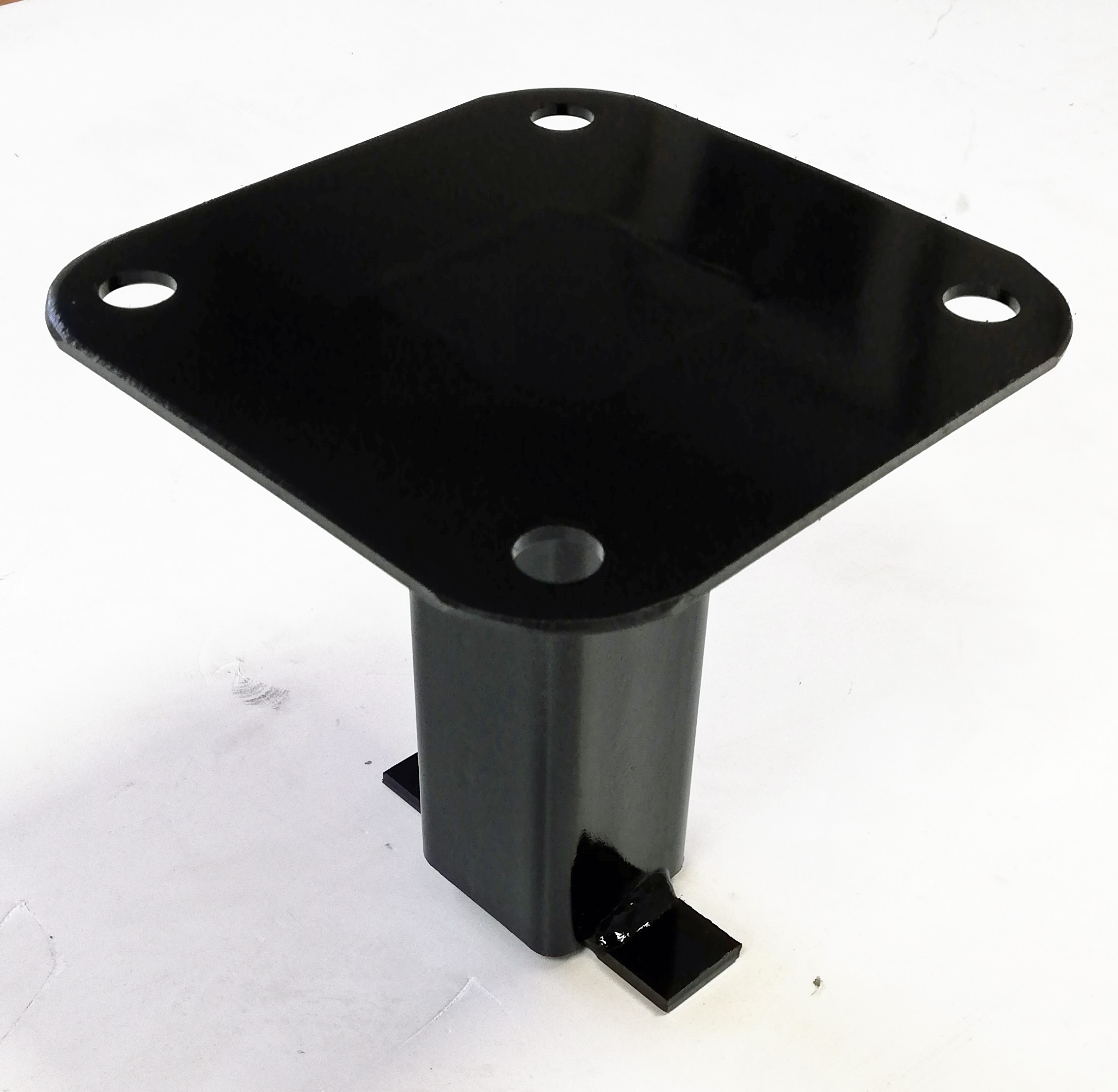 Square Post Build In Base