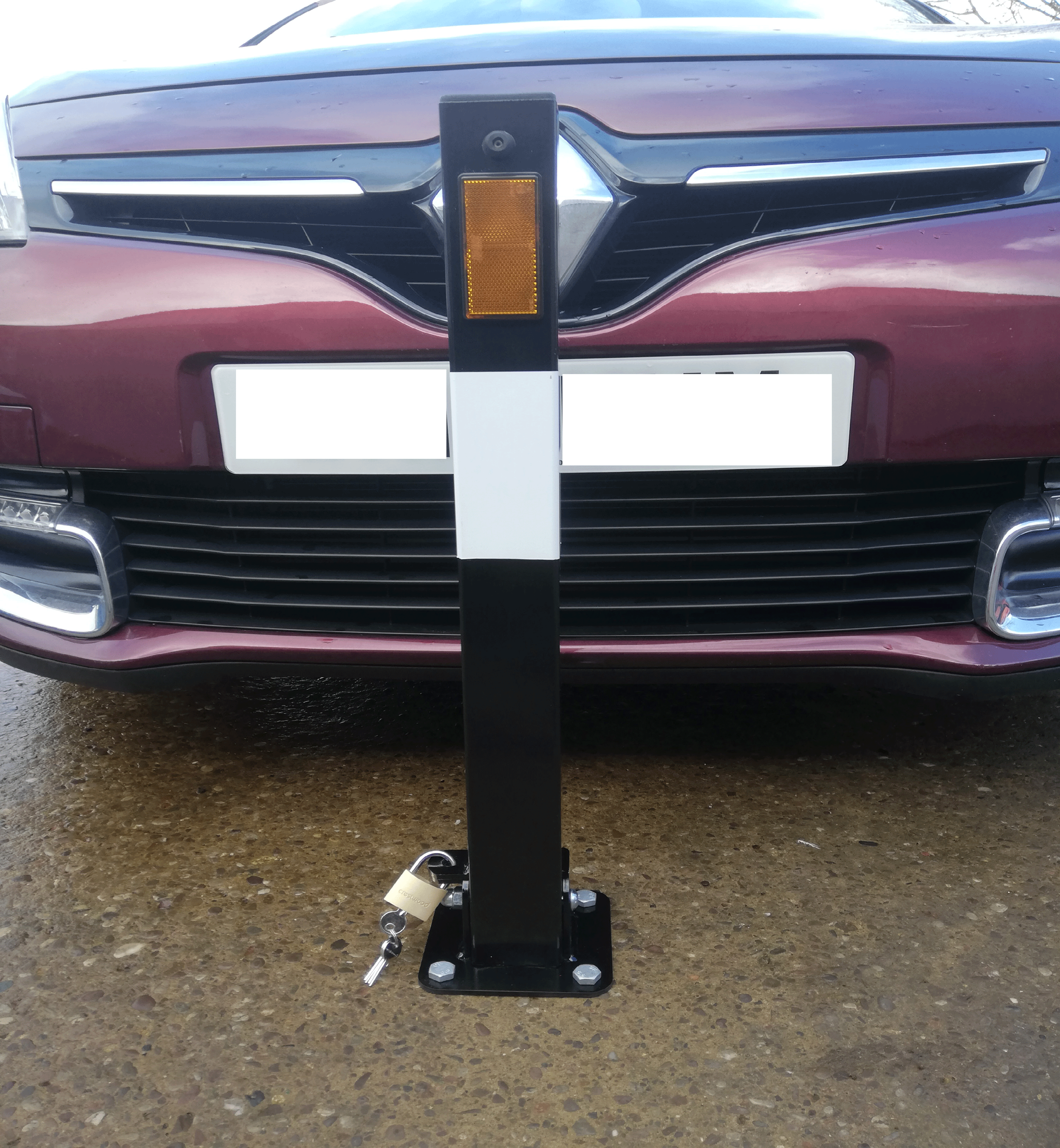 Heavy Duty Padlock Post