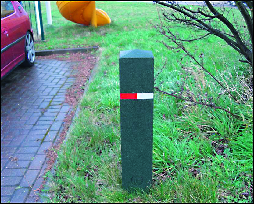 Recycled Rubber Bollards