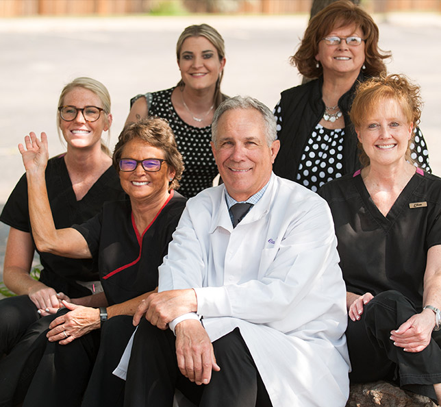 Dr. Carlson and his staff