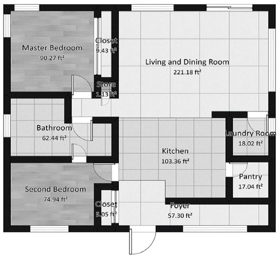 Real Estate 2D & 3D Floor Plans Redraw Service | Styldod