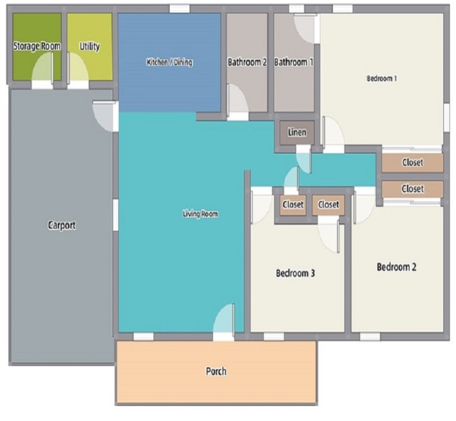 Real Estate 2D & 3D Floor Plans Redraw Service | Styldod