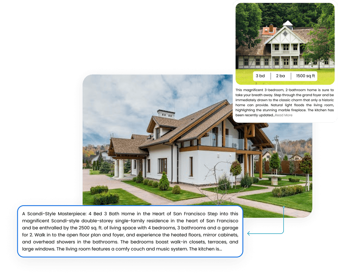 Real Estate Listing Description Generator powered by ChatGPT