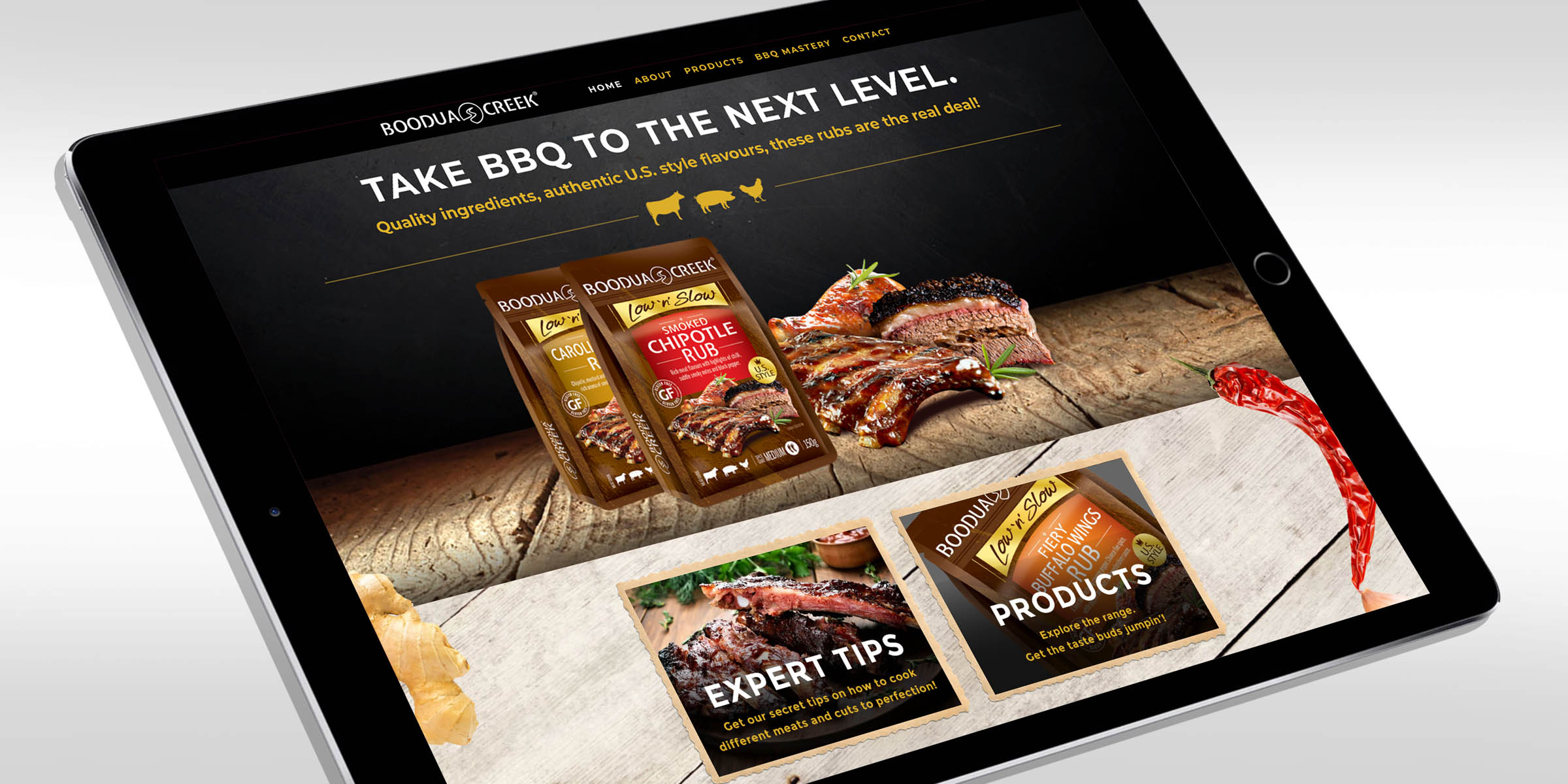On this project. we created a fully responsive website to promote the new range of products and build a following.
