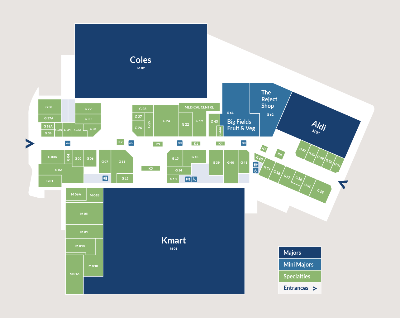 Keilor Central Centre Map
