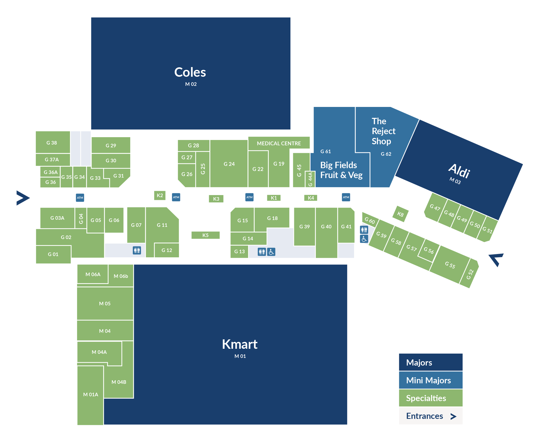 Keilor Central Centre Map