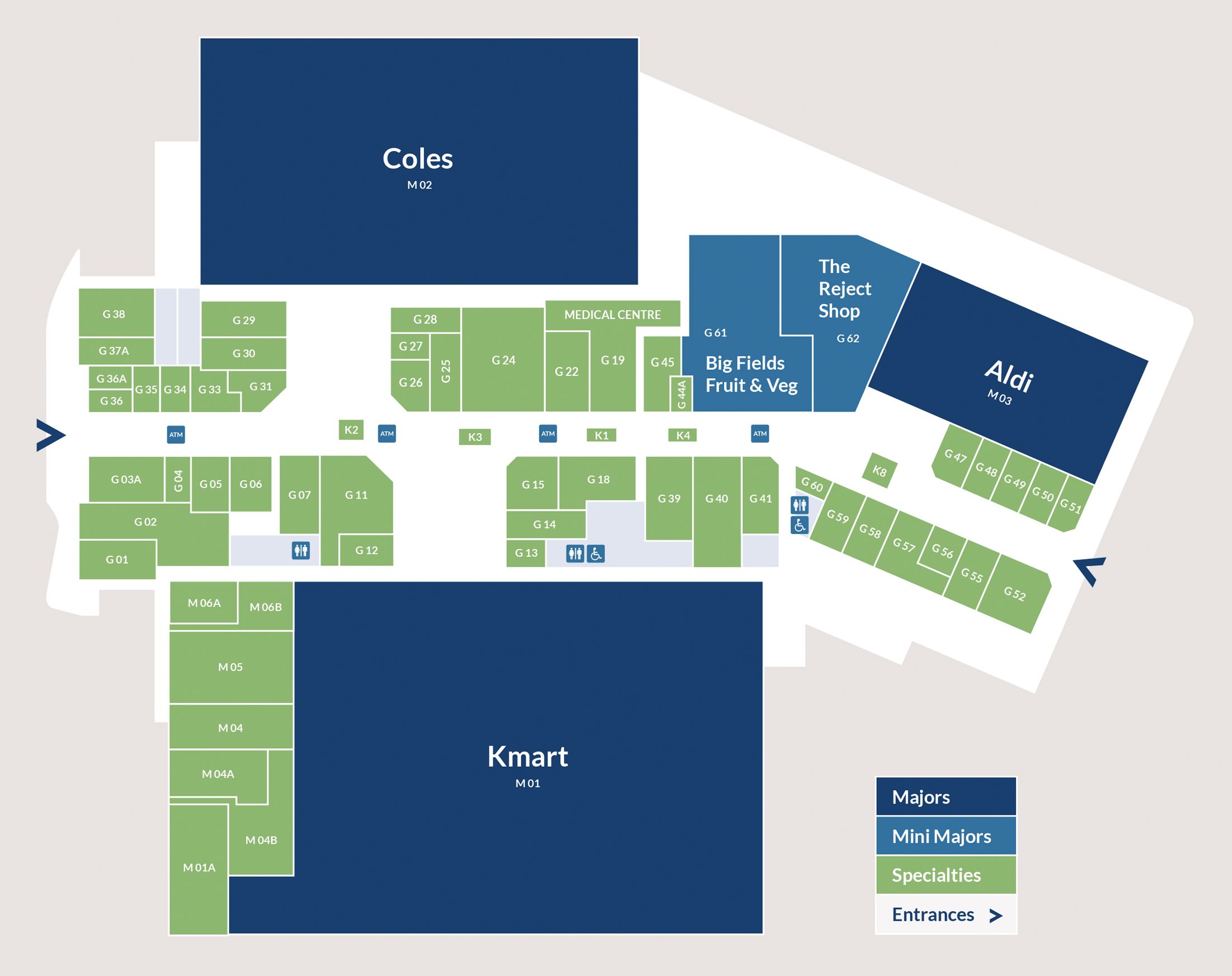 Keilor Central Centre Map