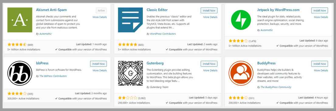 wordpress plugins