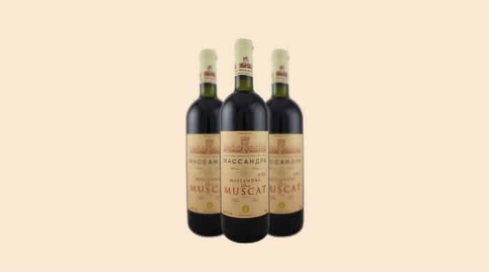 moscato wine: 1952 Massandra Rose - Pink Muscat, Crimea