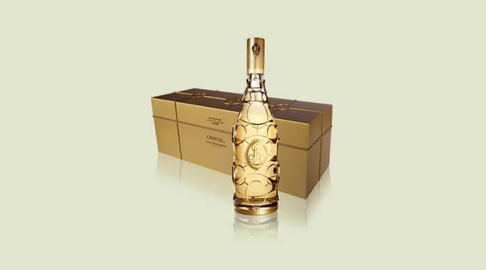 Christmas wine: Louis Roederer Cristal 'Gold Medalion' Orfevres Limited Edition Brut Millesime 2002, Champagne (France)