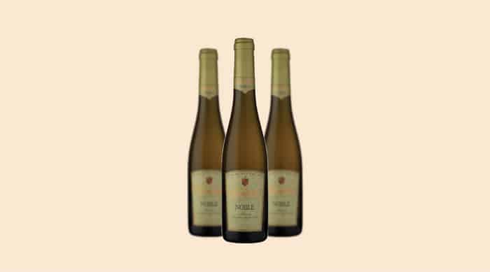 Sweet white wine: