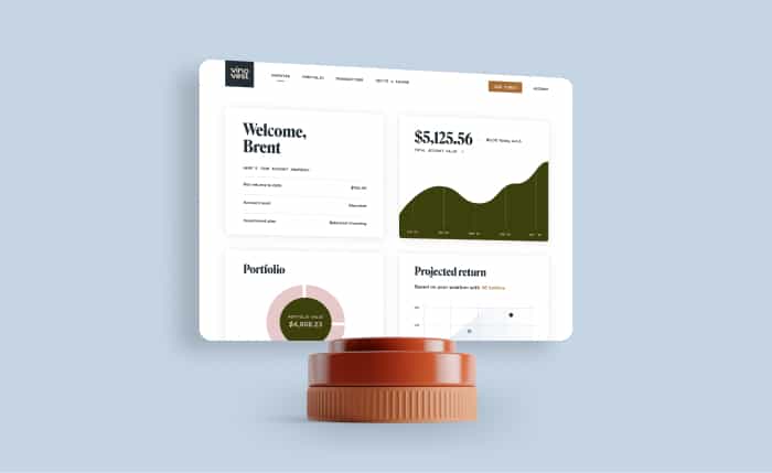 French red wine: Vinovest dashboard
