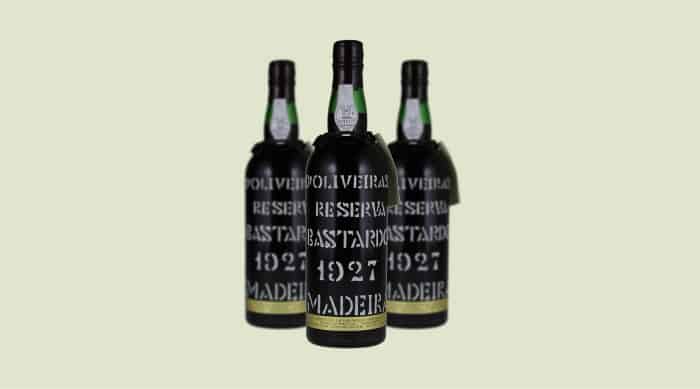 Sweet red wine: D'Oliveiras Bastardo Reserva