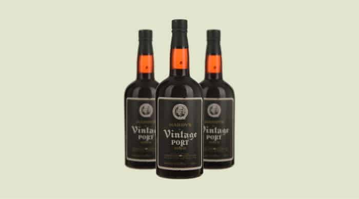 Sweet red wine: Thomas Hardys & Sons Vintage Port