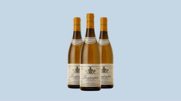 White Burgundy wine: Domaine Leflaive Montrachet Grand Cru 2013