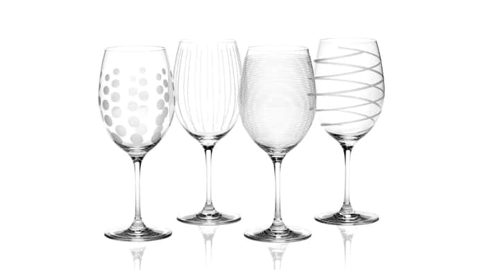 Wine glass decoration