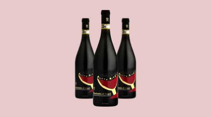 Sparkling red wine: