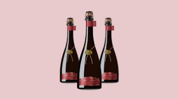Sparkling red wine: