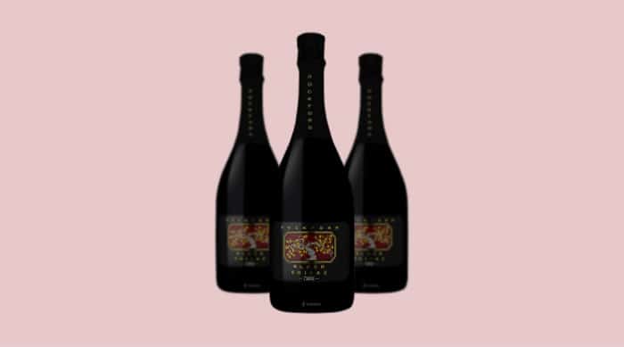 Sparkling red wine:
