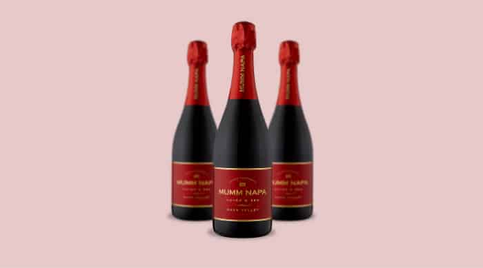 Sparkling red wine: