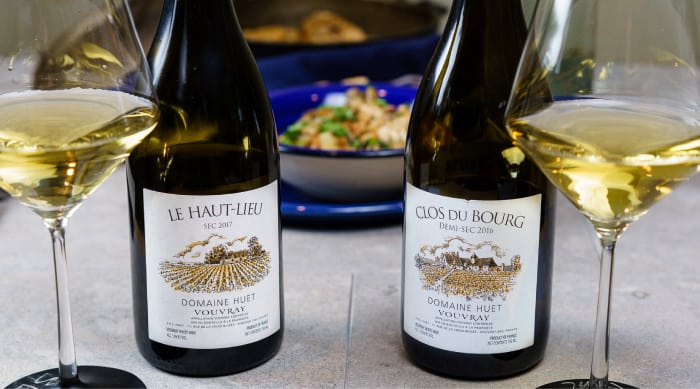 What do you eat Vouvray wine with?