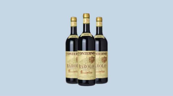 Dry red wine: Giacomo Conterno Monfortino 2010