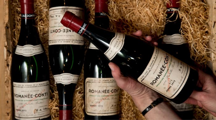Rare wine: Domaine de la Romanée-Conti Romanée-Conti Grand Cru, 1972
