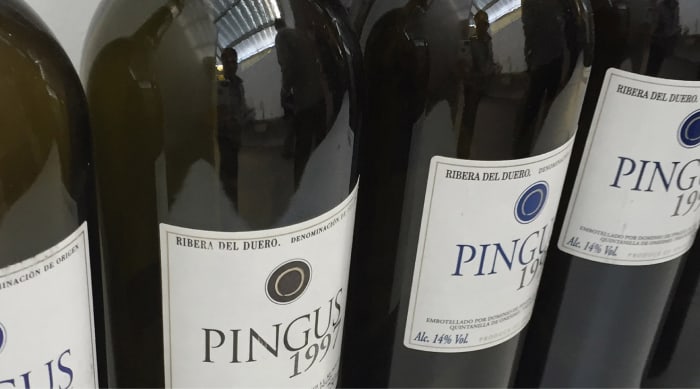Rare wine: Pingus, 1995