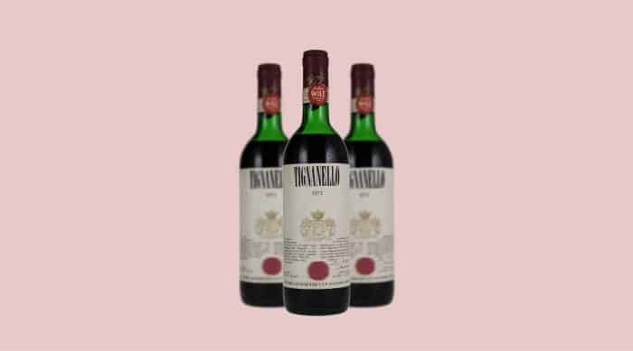 1971 Antinori Tignanello wine