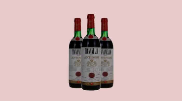 1979 Antinori Tignanello wine