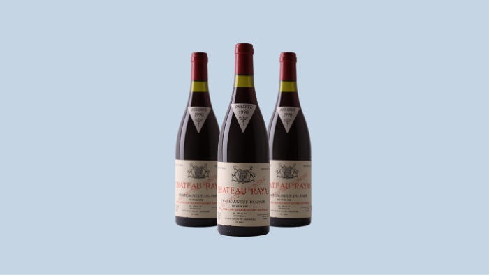 Grenache: Chateau Rayas Chateauneuf-du-Pape Reserve 1990, Rhone (France)