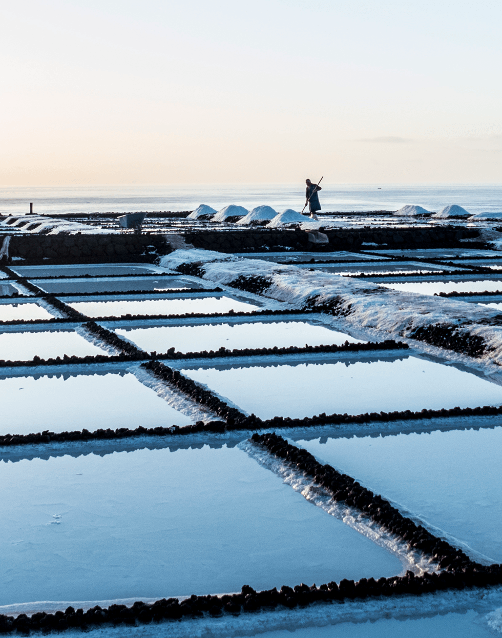 Saltslettene ved Faro de Fuencaliente