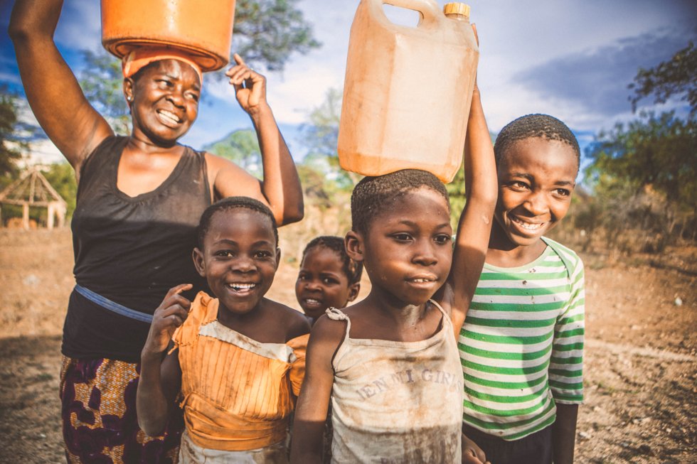 Befolkningen i Zimbabwe er varme og gjestfrie.