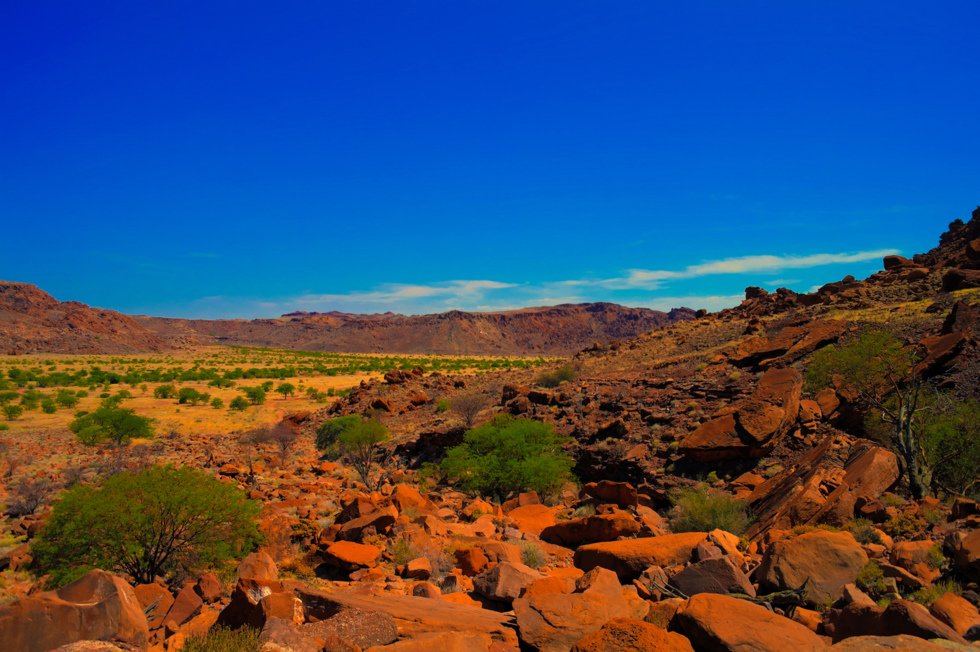 Twyfelfontein, Namibia.