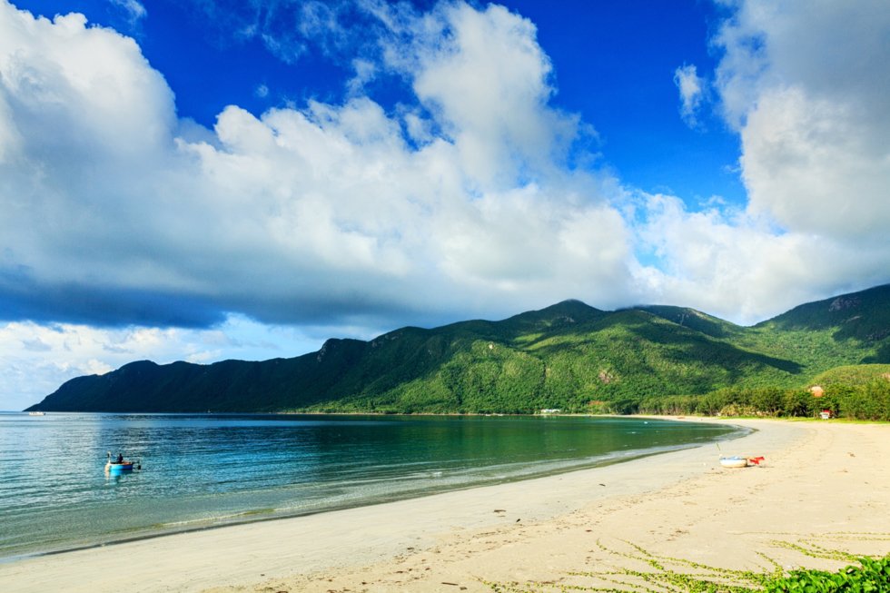 An Hai beach.