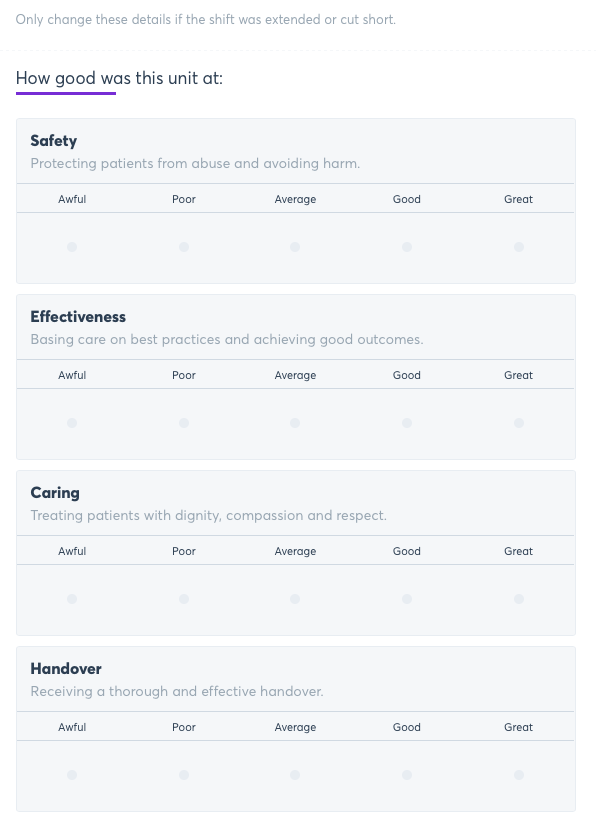 Florence ratings system