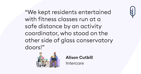 Care home lockdown story - Intercare