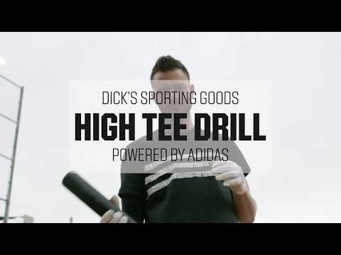 High Tee Batting Drill with Kris Bryant