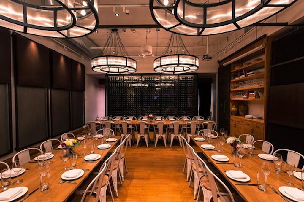 corkbuzz interior dining room