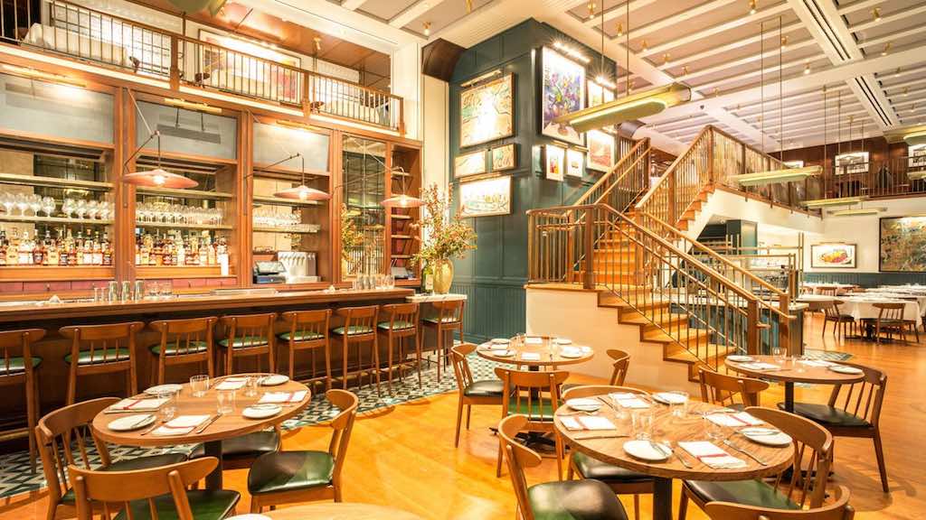 interior of union square cafe