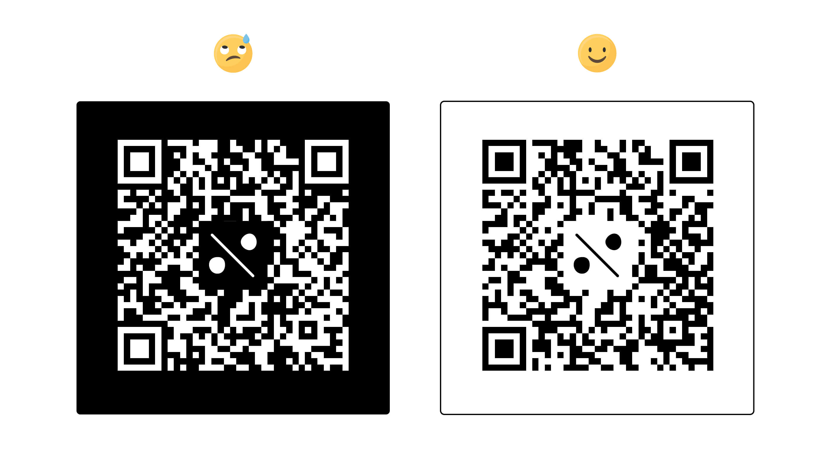 qr code background example
