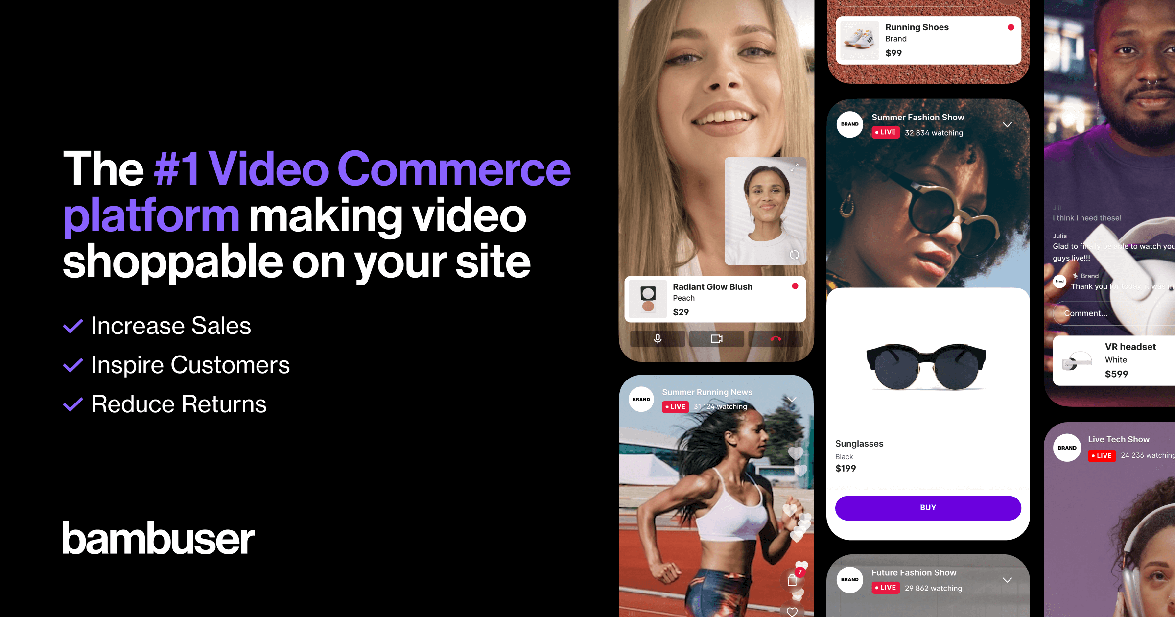 Bambuser — Live Video Shopping