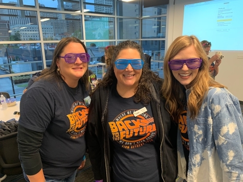 Christian having fun