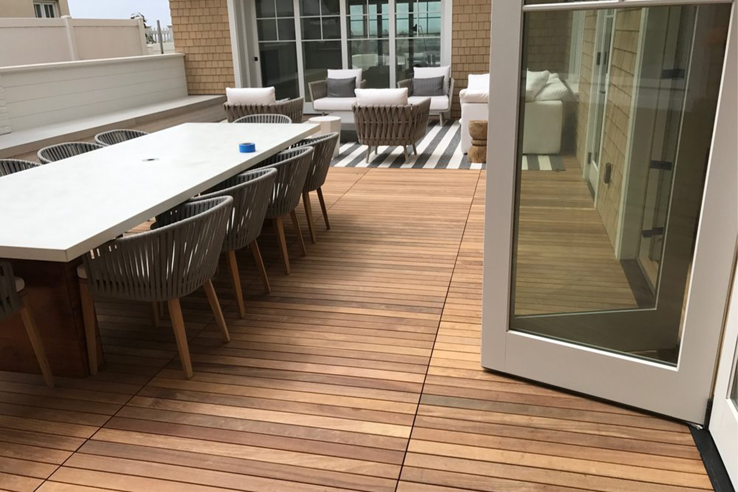 Elevated decking, Coronado Island, San Diego