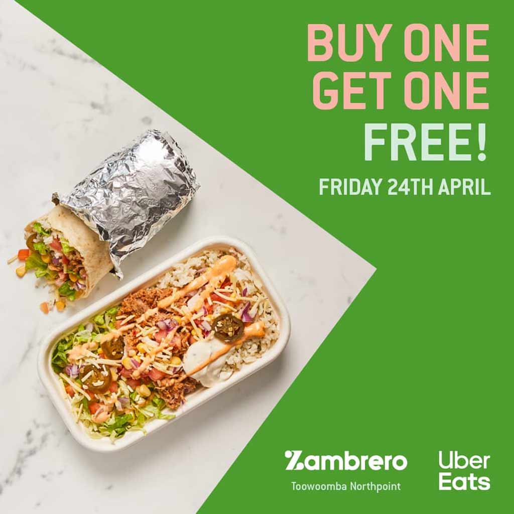 Zambrero Now Open Attention Toowoomba