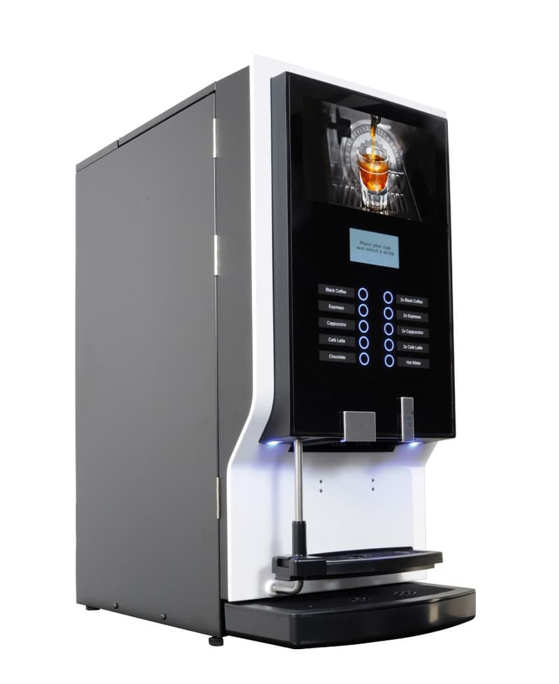 So Pure Platinum Mini Curve Instant Coffee Machine