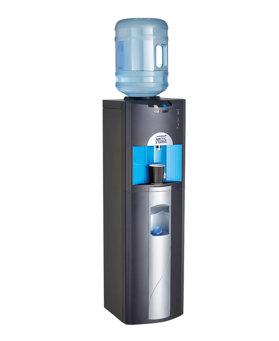 Oasis Quarrtz Bottle Water Cooler Dark Grey