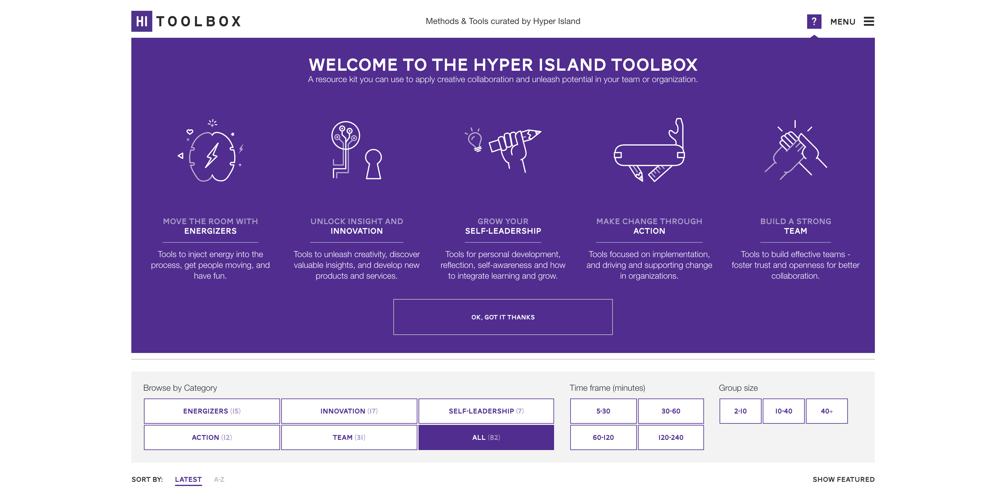 Image of displaying the featured product