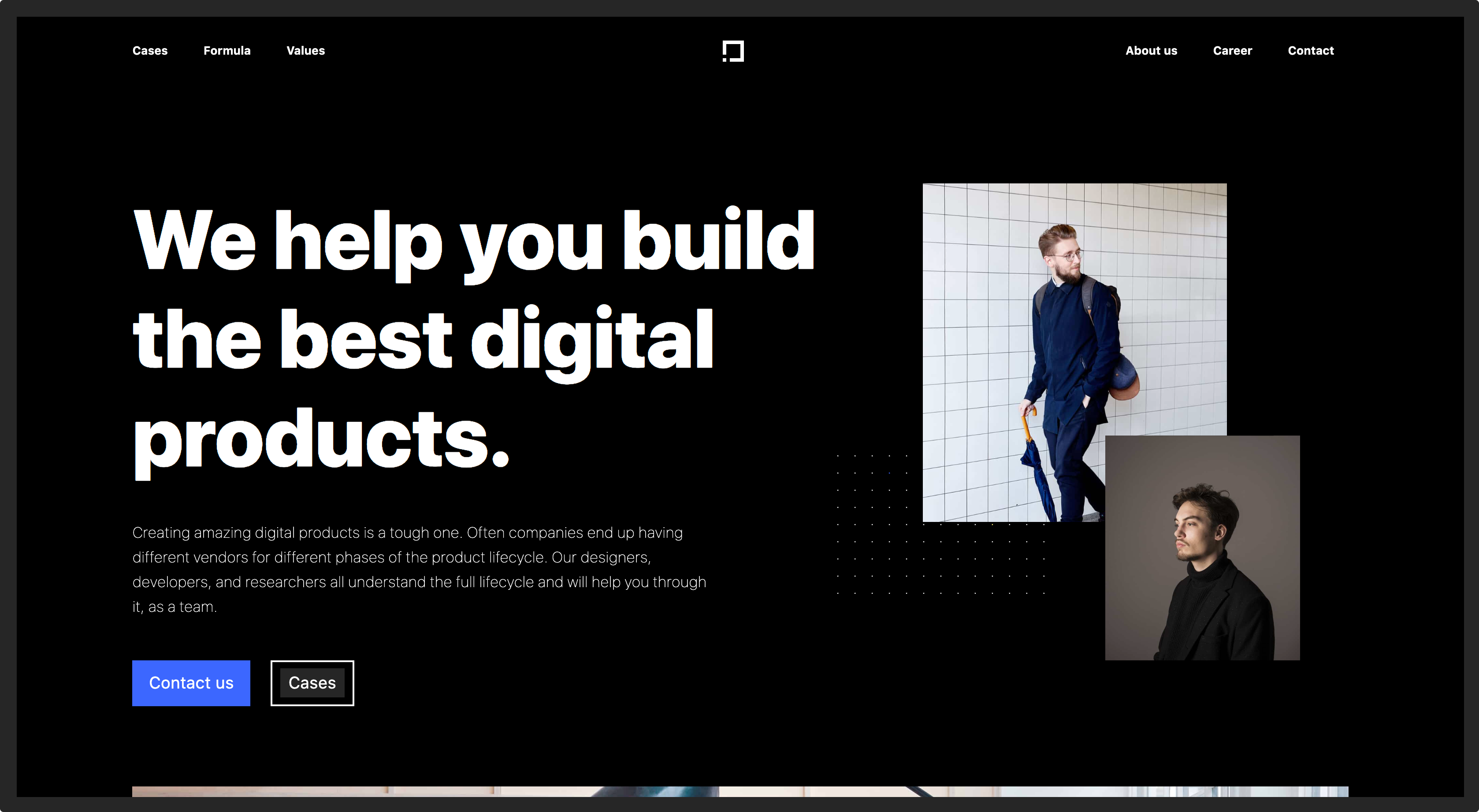 Image of displaying the featured product