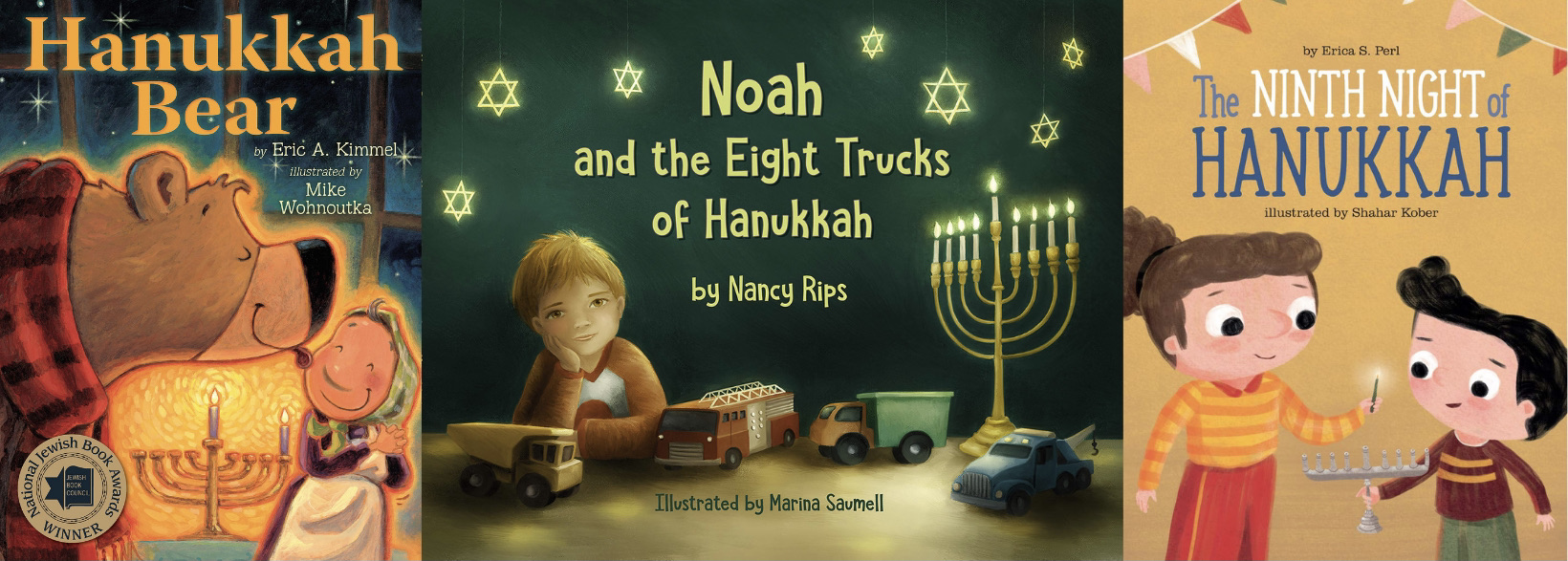 Photo of Hanukkah read aloud books